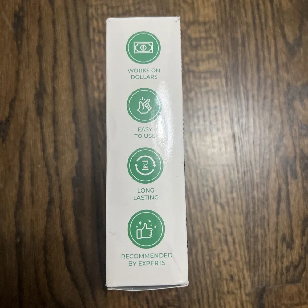 Smart Money Counterfeit Bill Detector Pen 30 Count Box New Markers